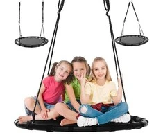 Iso Trade Stork's nest swing 100 cm juodas