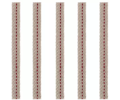 Iso Trade Aliejinės lempos dagtis 24 cm 5 vnt.
