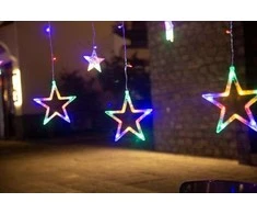 Iso Trade Šviesos užuolaida 138 led usb- daugiaspalvis kŚ19748