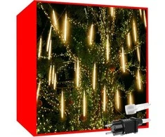 Iso Trade Žibintai - meteorai 36led 50cm - šiltai balta 19930m
