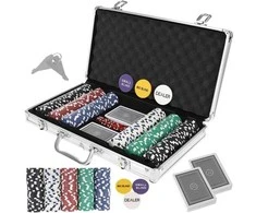 Iso Trade Pokeris – 300 žetonų rinkinys HQ lagamine