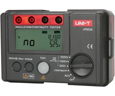 Izoliacijos varžos matuoklis Uni-T UT502A