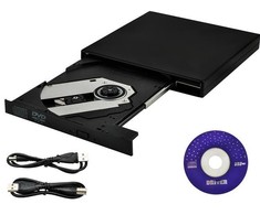 Izoxis Napęd zewnętrzny przenośny + nagrywarka CD