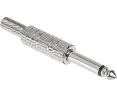 Jack 6.3 mono kištukas metalinis Cabletech