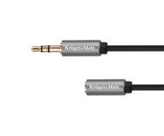 Kruger &amp; Matz Basic AUX - AUX 3.5mm kabelis 1m