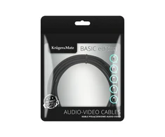 Kruger &amp; Matz Basic AUX - AUX 3.5mm kabelis 1.8m
