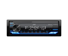 Automagnetola JVC, KD-X382BT USB MP3 magnetola su AUX įėjimu, Bluetooth