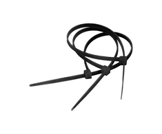 Cabletech laidų tvirtinimo dirželiai 3.6mm 20cm Juoda