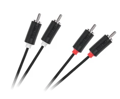 2RCA-2RCA kabelis 1 m Cabletech standartas