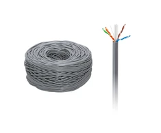 Varinis kompiuterio kabelis - vytos poros UTPCat6e Cabletech