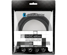 Cabletech Toslink - Toslink kabelis 0,5 m juodas (KPO3845-0,5)