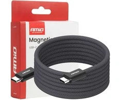 Magnetinis USB-C – USB-C kabelis 60W 200 cm AMIO-04841
