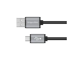 Kruger &amp; Matz Basic USB - micro USB kabelis 1m
