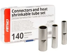 Laidų jungčių rinkinys BN1.25, BN2, BN5.5, 160 vnt. AMIO-04123