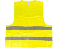 Įspėjamoji atšvaitinė liemenė XXXL, geltona AMIO-03935