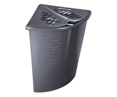 Narożny BRANQ kampinė skalbinių dėžė Zebra, 45l