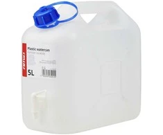 Plastikinis vandens bakas su čiaupu 5L AMIO-03201