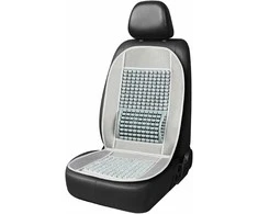 Amio Automobilio sėdynės kilimėlis su karoliukais 97 x 44 cm - pilka