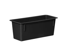 Šiukšliadėžės dalytuvas Avedore Plast Team 9.2x23.2x10.2cm juodas