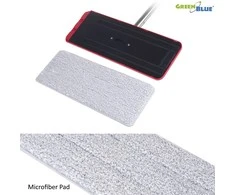 Kasetė „GreenBlue“ plokščio šluostės įdėklas, pilkas, sutvirtintas pluoštu, tinka „MaxiClean GB850“, „GB870“ mikropluošto HQ, „MaxiClean GB851“