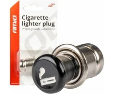 12 V automobilio cigarečių žiebtuvėlio kaitinimo siūlelio įdėklas amio-04356