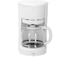 Kavamalė Adler AD 4383w Lašėjimo for ground kavos 1.5 L baltas