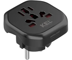 KEL Adapteris sieciowy universalus (eu, uk, us, au)