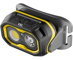 KEL Light Žibintuvėlis czołowa su sensorem kel, 800 lm, 700 mah, usb-c, ipx6, ik07