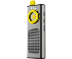 KEL Light Žibintuvėlis inspekcyjna su głośnikiem kel, 500 lm, 2000 mah, usb-c,4-5h, bluetooth, ipx4, ik07