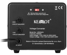 KEMOT 1600W 2000VA įtampos keitiklis