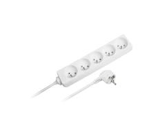 Kemot Maitinimo ilgintuvas REBEL 5 lizdai, be jungiklio, 5m (1.5mm)