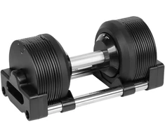 Ketaus reguliuojamo svorio automatinis hantelis, 24 kg, 1kg žingsniai, REBEL ACTIVE