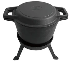 King Hoff Kociołek 3w1, żeliwo, 10l, kinghoff