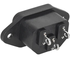 Kompiuterinis AC 3PIN montavimo lizdas Cabletech