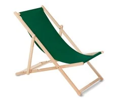 Klasikinis buko šezlongas GreenBlue GB183 tamsiai žalias