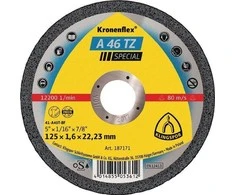 Klingspor K.MET SHIELD 180 mm x 1,6 mm x 22,2 mm A46 TZ specialus