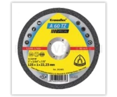 KLINGSPOR METALO PJOVIMO DISKAI 125 mm x 1,0 mm x 22,2 mm A60 TZ Special
