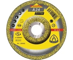 Metalo šlifavimo diskas Klingspor lenktas 150 x 6 x 22.23 mm