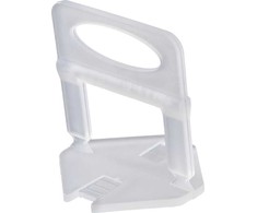 Klips 2,5 mm spaustukai, 100 vnt., plytelių lyginimo sistema. Proline