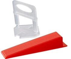 Klips Sąvaržėlė 2 mm, 300 vnt./pleištas, 100 vnt., „Proline“ plytelių tvirtinimo sistema