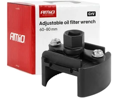 Klucz do filtra oleju nastawny 60?80 mm crv amio-04954
