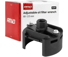 Klucz do filtra oleju nastawny 80?115 mm crv amio-04955