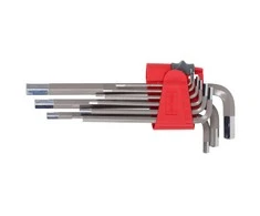 Proline Šešiakampių raktų komplektas, ilgas, 9 vnt.1,5-10mm, S2, prolinas