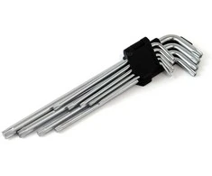 Ilgieji TORX raktai, 230 mm, 9 vnt. TKL AMIO-01039