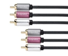 3 RCA-3 RCA komponentinis laidas - 3m - Kruger &amp; Matz