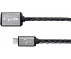 USB laidas - mikro USB lizdas-kištukas 0.2 m Kruger &amp; Matz