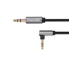 Kruger &amp; Matz Basic AUX - AUX 3.5mm kampinis kabelis 1.8m