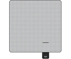 Antklodė iškylai su izoliacija 200x200 cm TEESA - pilka tinklelis