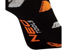 Skarpety Kojinės NEO TOOLS spalvingos kojinės, trumpos, 39-42 dydis