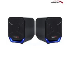 Kompiuterio kolonėlės Kompiuteriniai garsiakalbiai Audiocore AC865 B, juodi